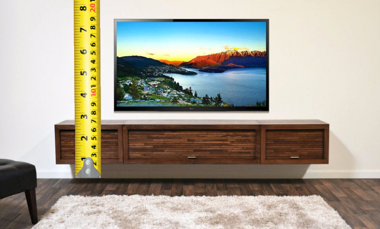 Height Of Tv Mount In Living Room